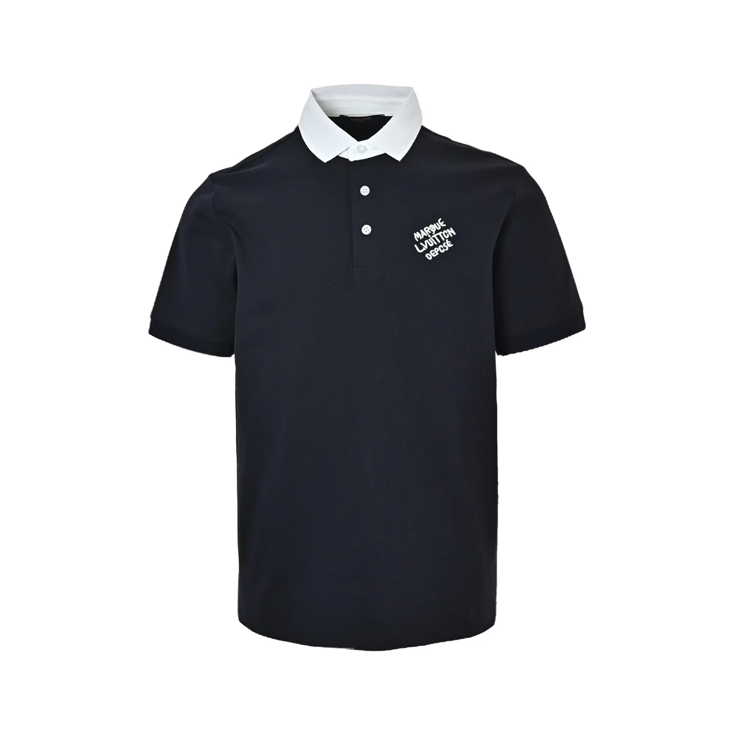 Louis Vuitton/Louis Vuitton Polo short sleeves with embroidered letters on the chest